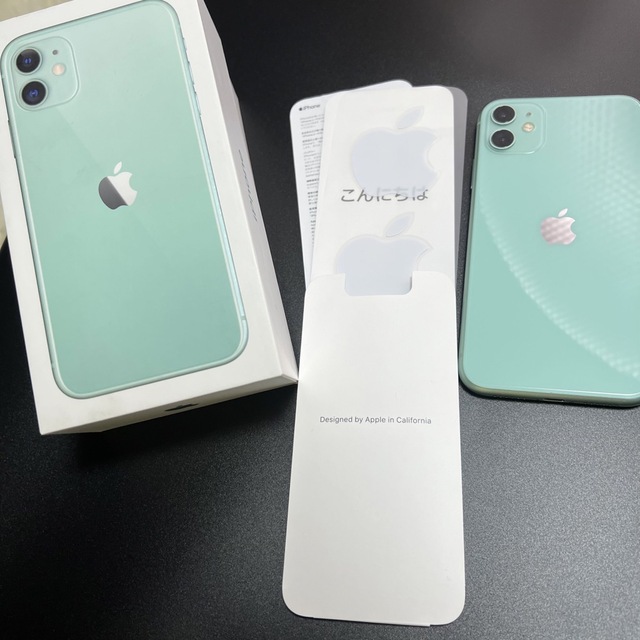 iPhone 11 グリーン 256 GB SIMフリー