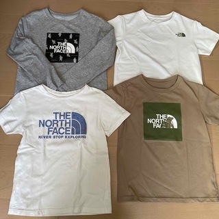 ザノースフェイス(THE NORTH FACE)のノースフェイス　Tシャツ 140㎝　4枚セット(Tシャツ/カットソー)