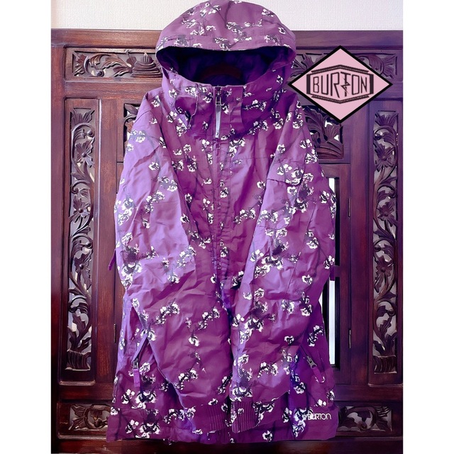 BURTON - バートン レア 桜 花柄 スキーウェア スノーウェア BURTON - バートン レア 桜 花柄 スキーウェア スノーウェア