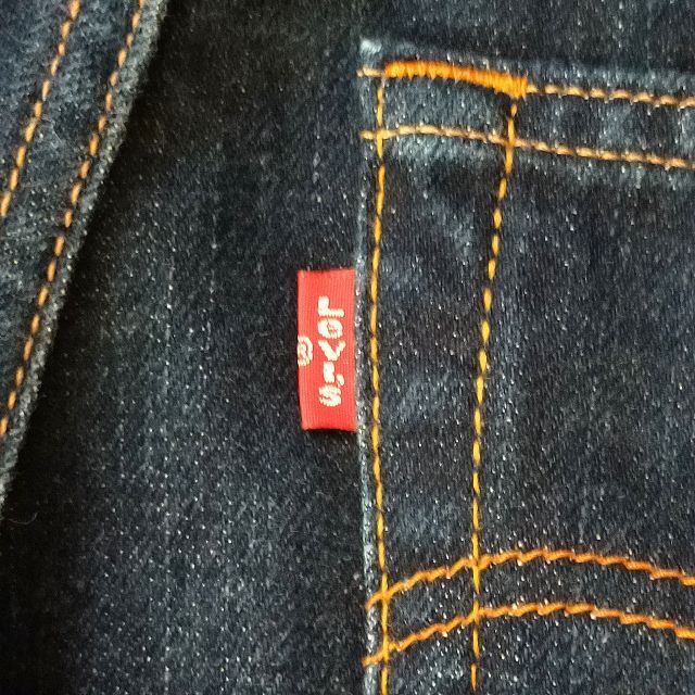 希少！Levi's OL557-0001 W30 濃紺 ブーツカット 牛革パッチ