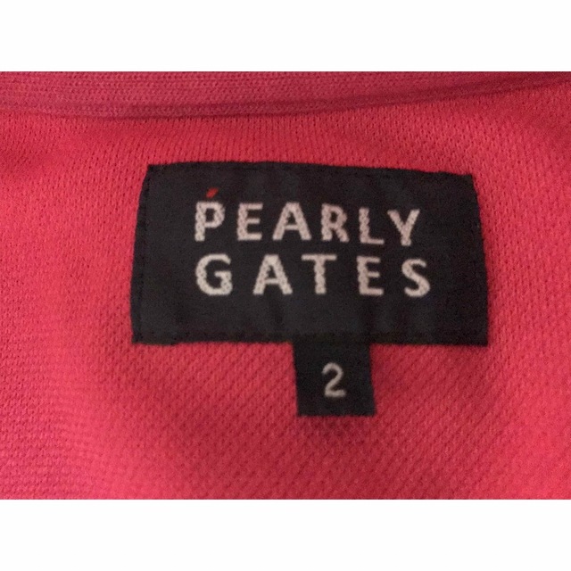 PEARLY GATES(パーリーゲイツ)のパーリーゲイツレディースノースリーブポロワンピース レディースのワンピース(ミニワンピース)の商品写真