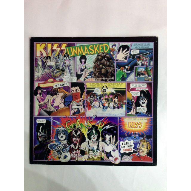 激レア! LP KISS / UNMASKED / フィリピン盤_1 い出のひと時に