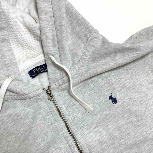 POLO RALPH LAUREN(ポロラルフローレン)のPolo Ralph Lauren ポロ　ラルフローレン　パーカー　グレー メンズのトップス(パーカー)の商品写真