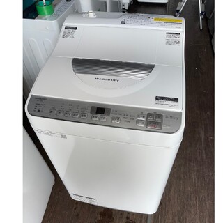 シャープ(SHARP)のSHARP　洗濯乾燥機　5.5/3.5kg　💍2019年製💍(洗濯機)