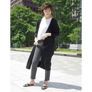 Deuxieme Classe PARU コットン ネック ロングカーディガン | フリマアプリ ラクマ