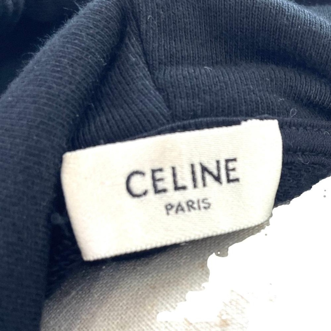 celine(セリーヌ)の[USED/中古]CELINE セリーヌ パーカー ブラック ロゴ XS コットン XS 2Y006917G 中古 ai-tdc-001290-4e レディースのトップス(パーカー)の商品写真