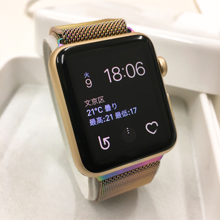 Apple Watch - 超希少モデル　Apple Watch SPORT 人気色 Gold 42mm