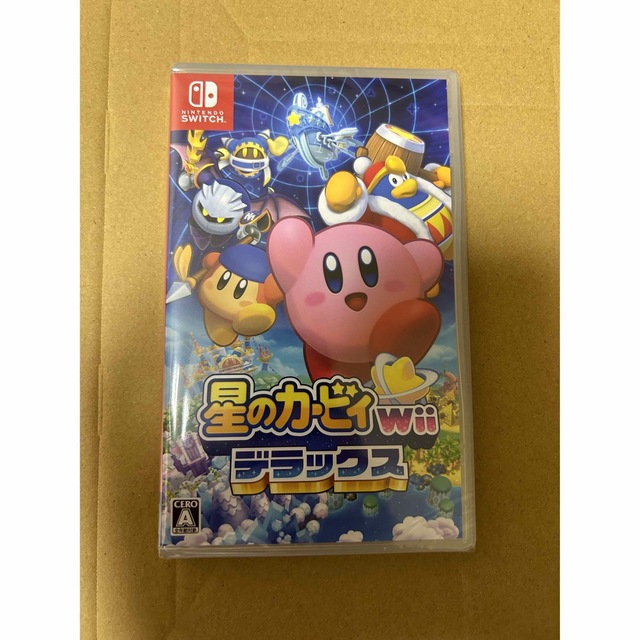 Nintendo Switch(ニンテンドースイッチ)の【新品未開封】星のカービィ Wii デラックス エンタメ/ホビーのゲームソフト/ゲーム機本体(家庭用ゲームソフト)の商品写真