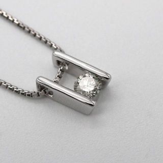 ポイント2倍 美品 TASAKI ダイヤモンド ネックレス K18WG A00852