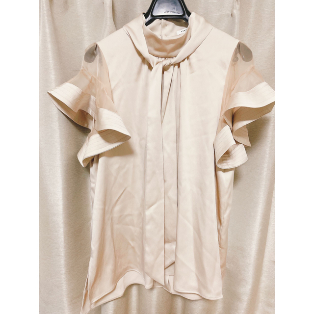 ラッフルスリーブボウタイブラウス♡FRAY I.D ラッフルスリーブボウタイブラウス♡FRAY I.D