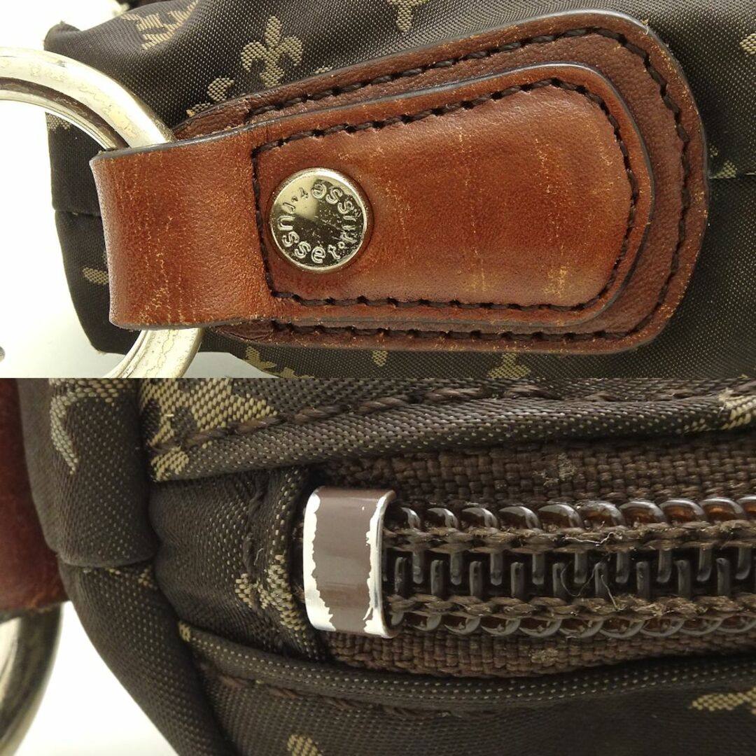 ラシット russet 斜め掛けショルダーバッグ ナイロン ブラウン ...