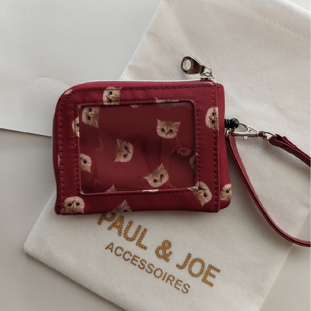 PAUL & JOE(ポールアンドジョー)のPAUL & JOE　リール付き定期入れ メンズのファッション小物(名刺入れ/定期入れ)の商品写真