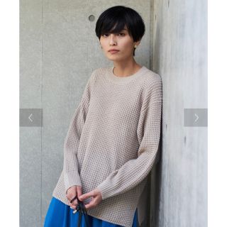 コエ(koe)の【中古品】ワッフルニットプルオーバー【koe】(ニット/セーター)