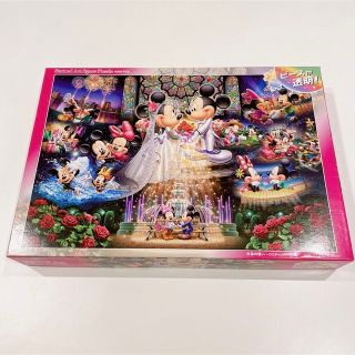 ディズニー(Disney)のディズニー　ジグソーパズル　ステンドアート　1000ピース　永遠の誓い(その他)