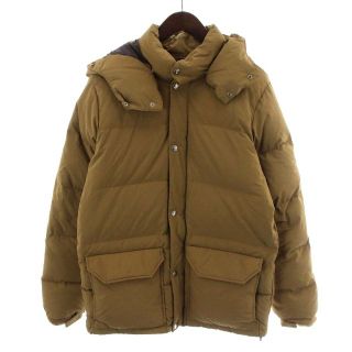 ザノースフェイス(THE NORTH FACE)のTHE NORTH FACE ダウンジャケット フード アウター XL カーキ(ダウンジャケット)