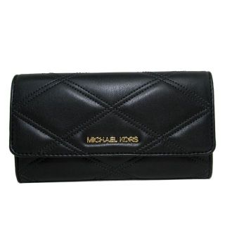 マイケルコース(Michael Kors)の【新品】マイケルコース 長財布 35S2GTVF3U BLACK(財布)