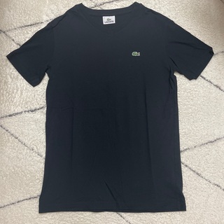 ラコステ(LACOSTE)のラコステ　Tシャツ（黒）(Tシャツ(半袖/袖なし))