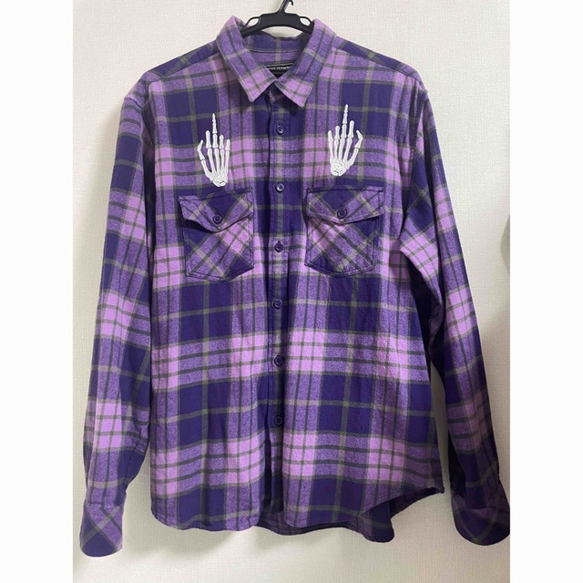 Supreme HYSTERIC GLAMOUR Flannel Shirt 紫