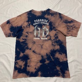 ハーレーダビッドソン(Harley Davidson)のVintage HARLEY DAVIDSON 染め　tシャツ(Tシャツ/カットソー(半袖/袖なし))