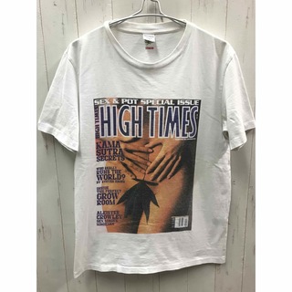 ワコマリア　HIGH TIMES WACKO MARIA 　Tシャツ　白