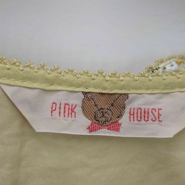PINK HOUSE(ピンクハウス) スマイリーマーガレット柄ミディ丈ワンピース
