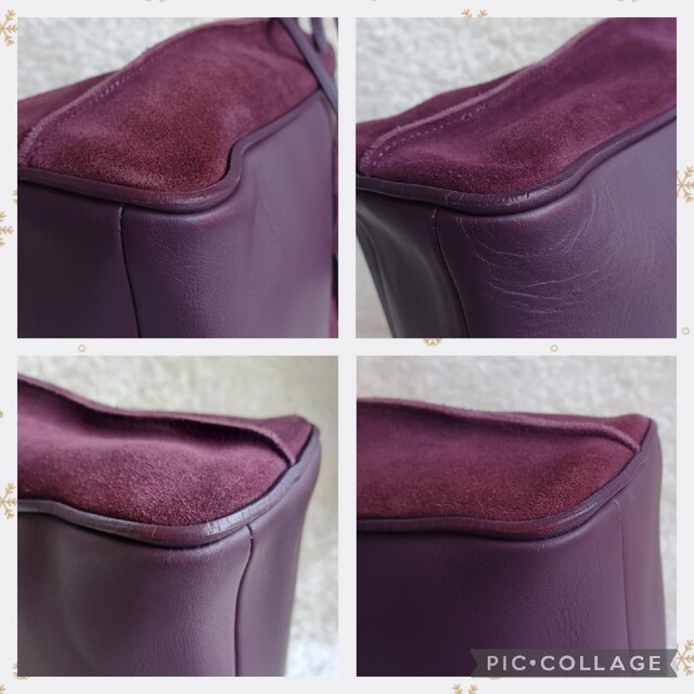 LONGCHAMP(ロンシャン)の良品! 【ロンシャン】ペネロペ トートバッグ 滑らかスエードレザー ボルドー レディースのバッグ(トートバッグ)の商品写真