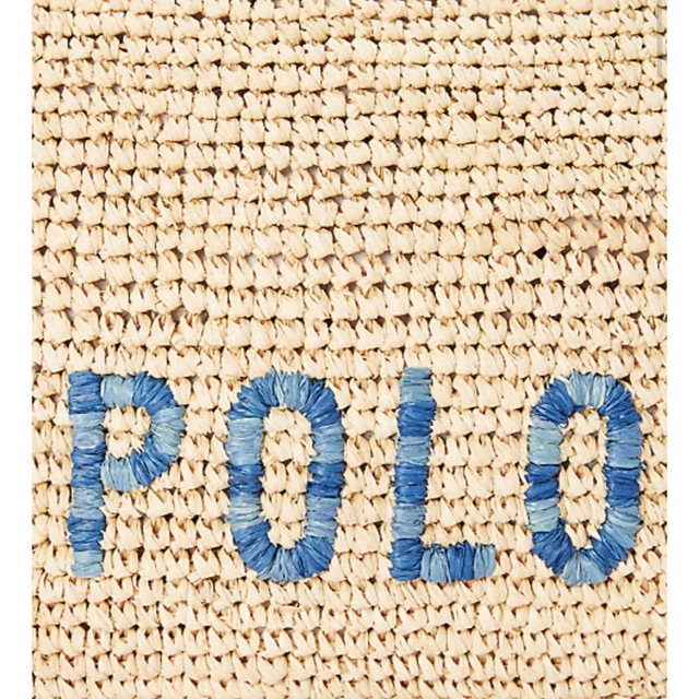 POLO ラルフローレン ラフィア クラッチバッグ 米国購入 新品 定番の