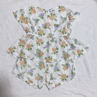 ブリーズ(BREEZE)のゆっこ様専用【BREEZE】花柄セットアップ♡100(Tシャツ/カットソー)