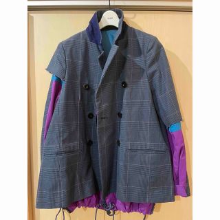 サカイ(sacai)のsacai サカイ　19-04248 ジャケット　pコート(テーラードジャケット)