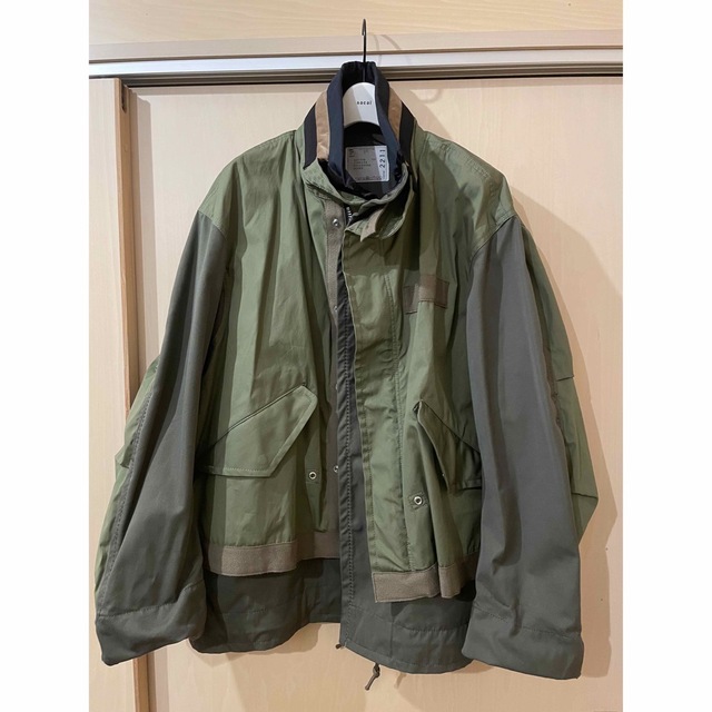 ブルゾン sacai サカイ 20-02211m ジャケット ミリタリー 31500円