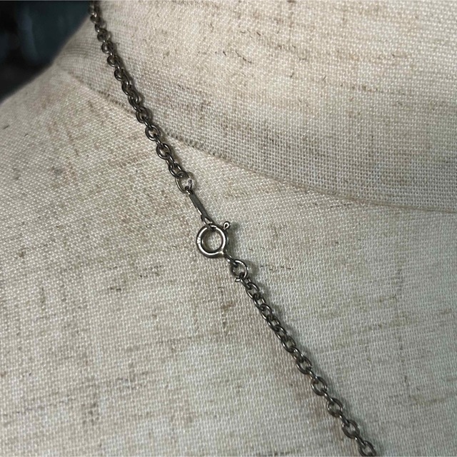 VINTAGE ヴィンテージ シルバー925王冠デザインネックレス