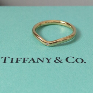 Tiffany & Co. - ティファニー　エルサ・ペレッティ　ダイヤ　バンドリング　k18