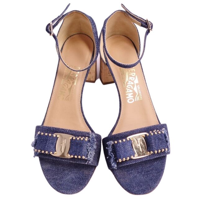 美品 サルヴァトーレ フェラガモ Salvatore Ferragamo サンダル 美品 サルヴァトーレ フェラガモ Salvatore Ferragamo サンダル