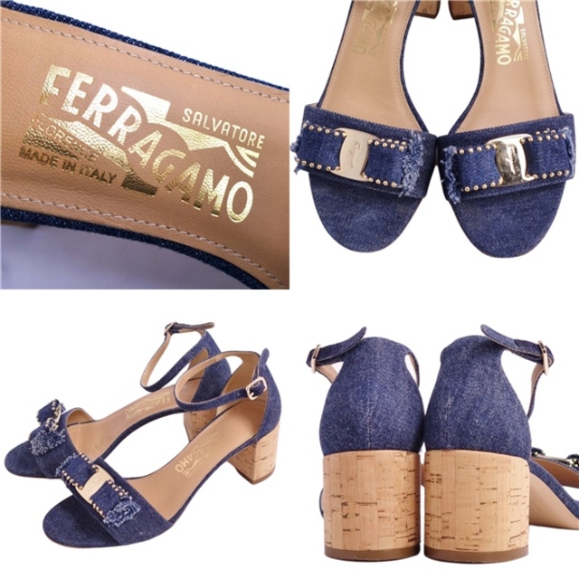 美品 サルヴァトーレ フェラガモ Salvatore Ferragamo サンダル 美品 サルヴァトーレ フェラガモ Salvatore Ferragamo サンダル