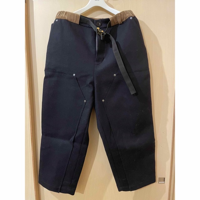 sacai サカイ　20-02383m メルトン　パンツ