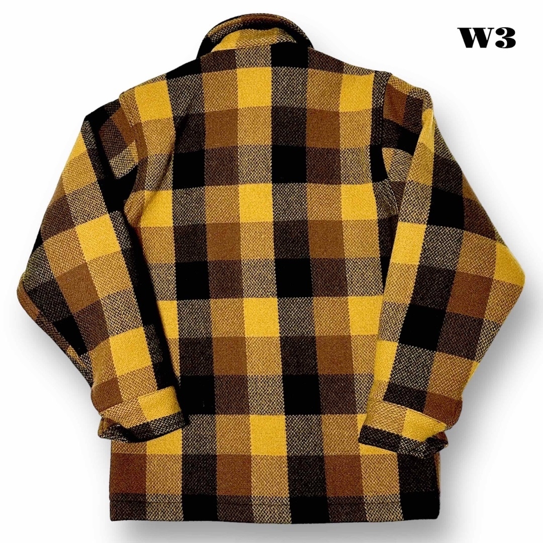 希少品! TENDERLOIN バッファローチェック ジャケット 黄 36 XS