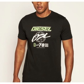 ディーゼル(DIESEL)の新品未使用！　ディーゼル　DIESEL Tシャツ　ブラック 3XL(Tシャツ/カットソー(半袖/袖なし))