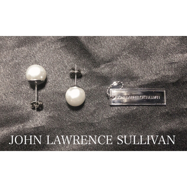 JOHN LAWRENCE SULLIVAN(ジョンローレンスサリバン)の【新品☆★未使用】ジョン・ローレンス・サリバン Pierce パール ピアス メンズのアクセサリー(ピアス(両耳用))の商品写真