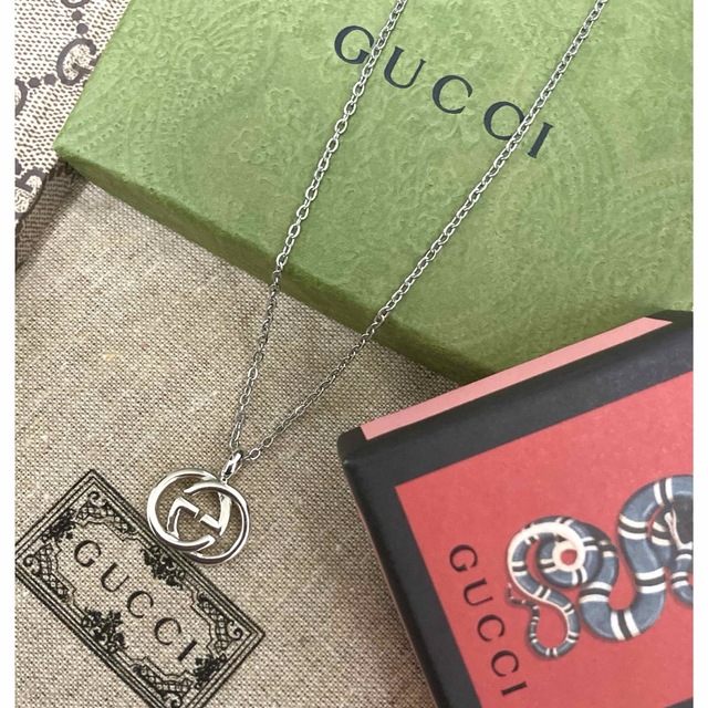 Gucci - グッチ インターロッキングG/GGロゴ ネックレス/ペンダント