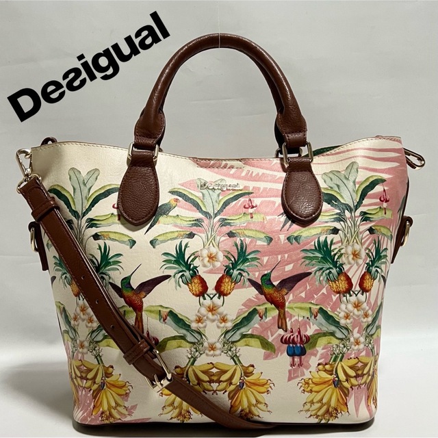 DESIGUAL(デシグアル)のDesigual デシグアル トートバッグ ショルダーバッグ 2WAY レディースのバッグ(トートバッグ)の商品写真