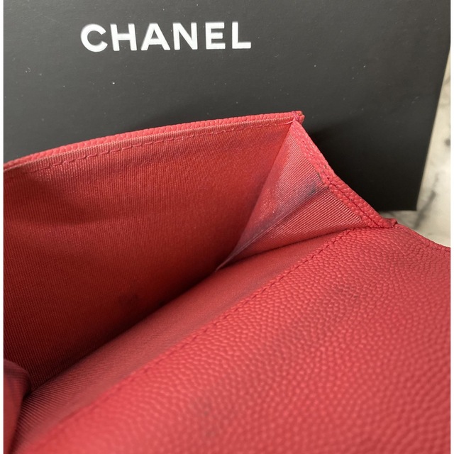 CHANEL(シャネル)の【美品☆30番台】CHANEL ミニウォレット マドモアゼル / ピンク レディースのファッション小物(財布)の商品写真