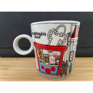 ムーミン(MOOMIN)の値下げ　新品未使用！ムーミンカフェ　限定マグカップ(グラス/カップ)