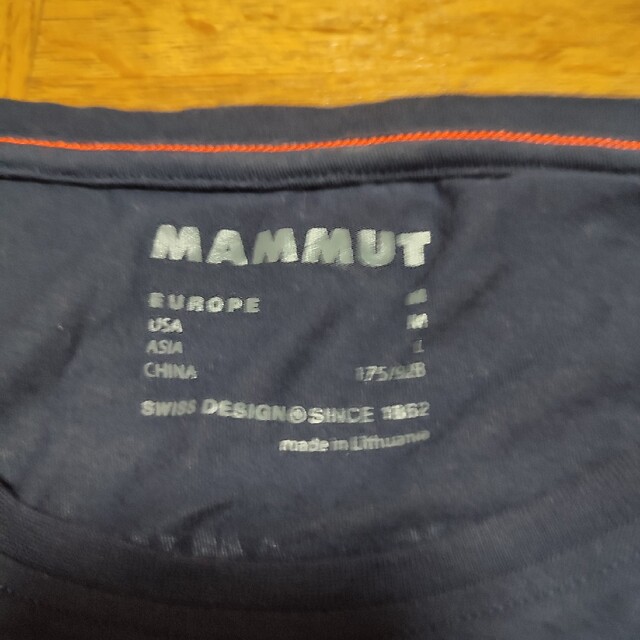 Mammut(マムート)のマムート Classic T-Shirt  Lサイズ メンズのトップス(Tシャツ/カットソー(半袖/袖なし))の商品写真