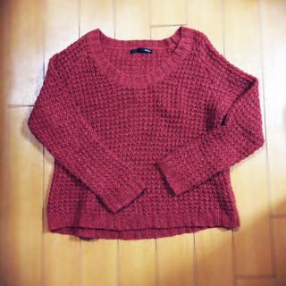 ヘザー(heather)の値下げ＊Heatherざっくり編みニット(ニット/セーター)