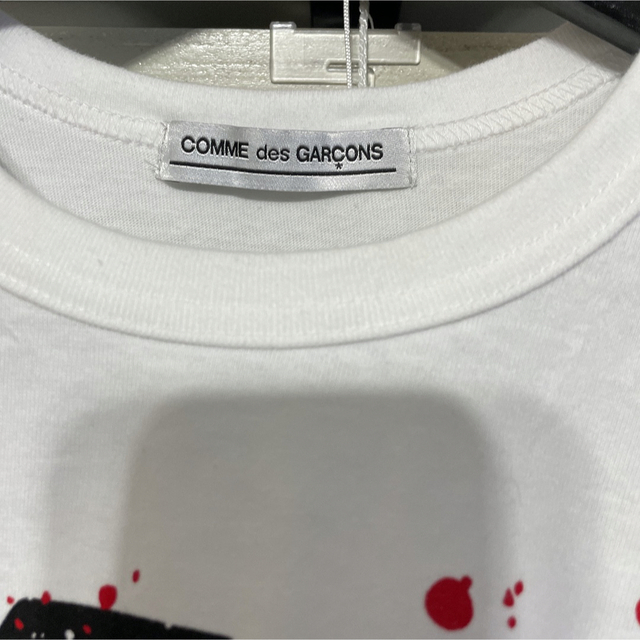 COMME des GARCONS(コムデギャルソン)のCOMMEdesGARCONS ロゴ入り半袖Tシャツ レディースのトップス(Tシャツ(半袖/袖なし))の商品写真