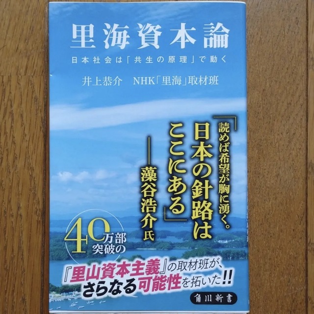 角川書店(カドカワショテン)の里海資本論　井上恭介　角川新書 エンタメ/ホビーの本(ノンフィクション/教養)の商品写真