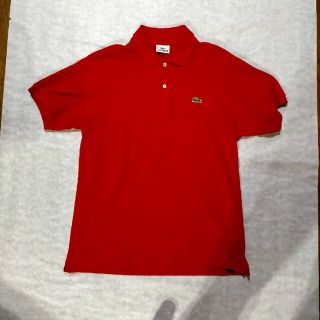 ラコステ(LACOSTE)のラコステ  ポロシャツ  レッド(ポロシャツ)