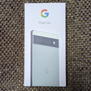 グーグルピクセル(Google Pixel)のGoogle Pixel6a 128gb SIMフリー  セージ(スマートフォン本体)