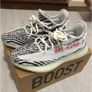 アディダス(adidas)の【即決可】adidas yeezy boost zebra 26.5 美品(スニーカー)