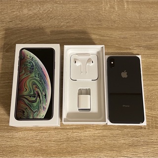Apple - 【フィルム付】iPhone Xs max 256GB Space Gray
